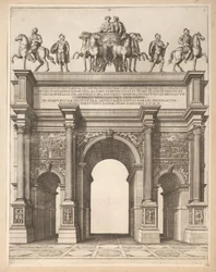 Arch of Septimius Severus in Rome