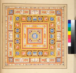 Design for a ceiling fresco