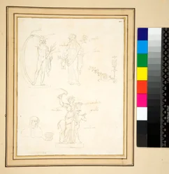 Sketch of Three Figures