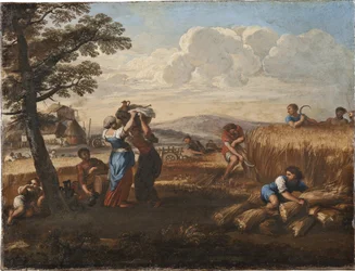 Landscape with Harvesting