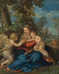 The Holy Family Resting during the Flight into Egypt
