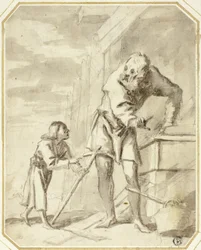 Saint Joseph with the Child Jesus in His Carpentry Shop