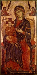 Virgin and Child Enthroned, c1280