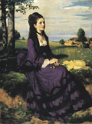 Lady in Violet