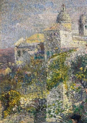 April Morning in Liguria or Olives in Albaro