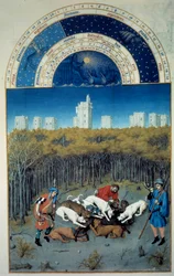 December: Hunting Scene