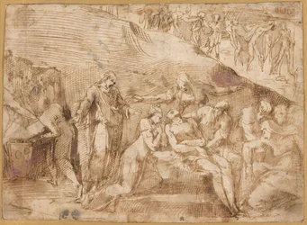 The Lamentation of Christ (recto and verso)