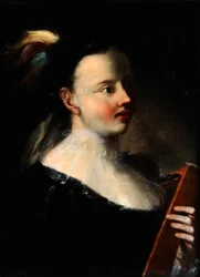 Lady with Kitara