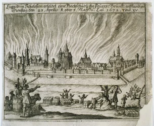 Legend of the Fire of the Two, 1672