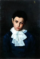Portrait of a Boy with Lace Collar