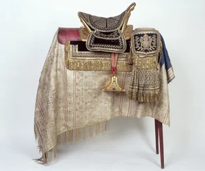 Saddle of Adam Kazimierz Czartoryski, Commander of the Galician Guard, 1782-83