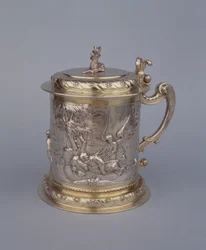 Tankard with scenes from the life of the Prophet Elijah