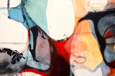 Dynamic Organic Abstract