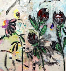 Moody Abstract Blooms