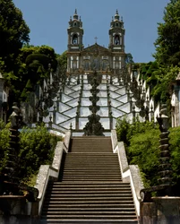 View of the Sanctuary of Bom Jesus do Monte