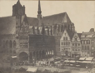 Place du Marché à Ypres