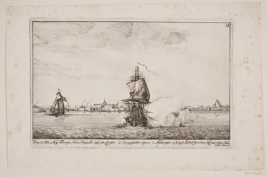 Frederik V Departing from Korsør