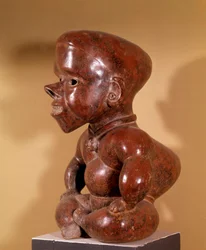 Statuette of Naked Hunchback Sitting