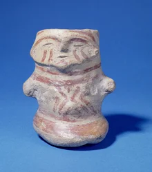 Vessel in a human shape, Hacilar, Turkey, c.5500 BC