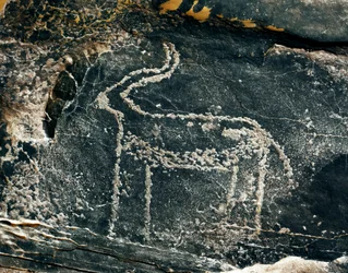Prehistory, Rock Art: Grave Rock of the Representation of an Antelope