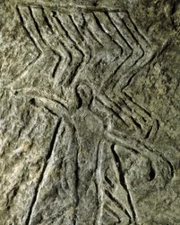Prehistory: Petroglyph of a Human Figure