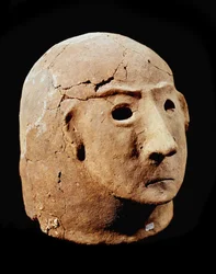 Prehistory: Terracotta Head from the Necropolis of Cancelli