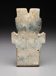 Reverse of an Anthropomorphic Plaque, Possibly the Fire Serpent