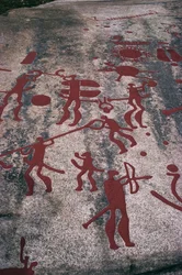 Rock carvings in Tanum, Sweden