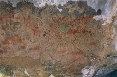 Wild animals (cave painting)