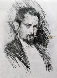 Portrait of Luigi Illica