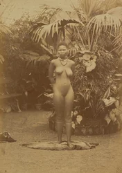 South African Woman, Nude
