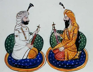 Sardar Sher Singh Atariwala and Maharaja Sher Singh Atariwala, c.1890