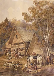 The Huntsmen, 1863