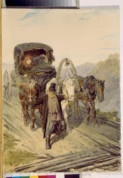 Troika (Russian Three-Horse Sleigh)