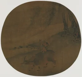 Boy on a water buffalo, Ming dynasty