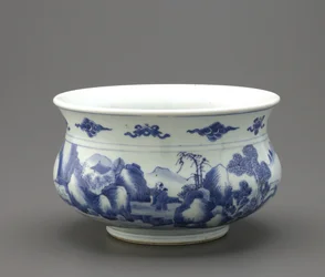 Incense burner, Jingdezhen, Jiangxi province