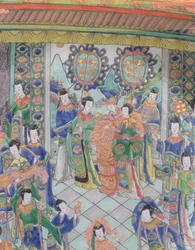 Large Famille Verte Charger, Kangxi period (1662-1722)