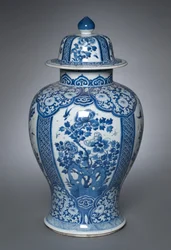 Vase with Cover, 1662-1722