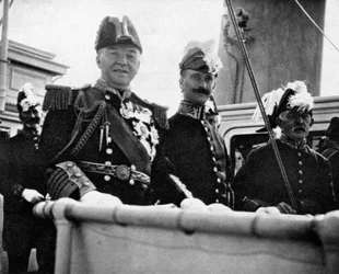 The Lords of the Admiralty at the Naval Review of 1907-1908