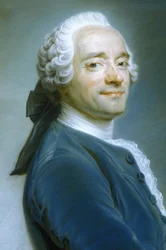 Quentin Latour (1704-1788) - Self-Portrait on the Frilled Lace, circa 1751