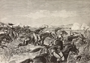 Savoy Cavalry Regiment Charging, September 10