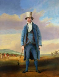 `Old Alick`, Alick Brotherton (1756-1840) the Holemaker of Royal Blackheath Golf Club, c.1835