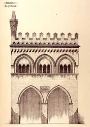Palace of the Jurisconsults, Cremona, Italy, built in 1292, from 