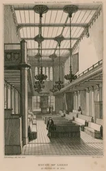 House of Lords, Westminster, London, as Fitted Up in 1835