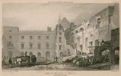 Ruins of the House of Lords, Westminster