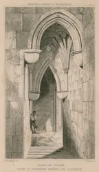 Stairs and passage from St Stephen