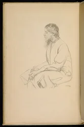 Frontispiece of Gitanjali-Song Offerings