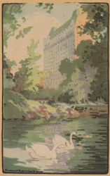 Hotel Plaza from Central Park, 1914