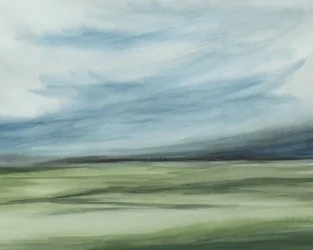 Serene Abstract Horizon