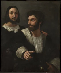 Self-Portrait with a Friend (Double Portrait)